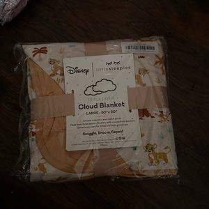 Lion king Little sleepies blanket